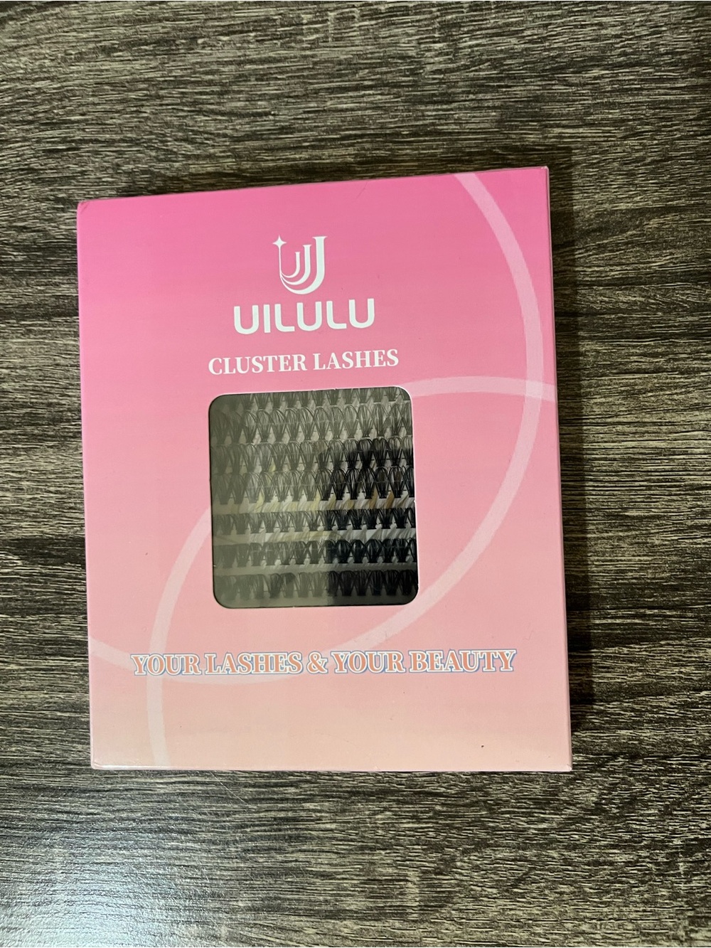 Pink Cluster Lashes – Black Individual Lash Clusters